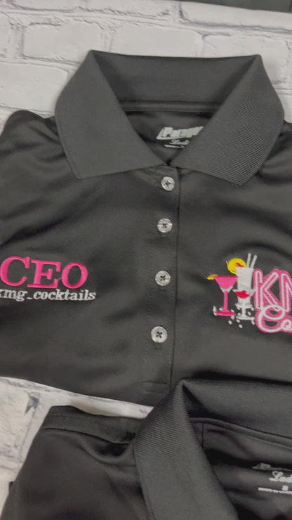 Polo shirt with your embroidered logo