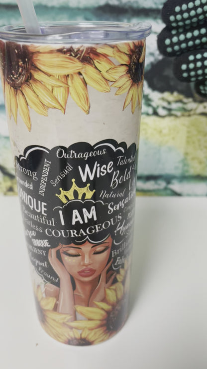 Affirmation Bible Tumbler