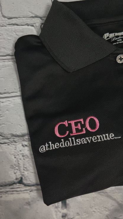 Polo shirt with your embroidered logo