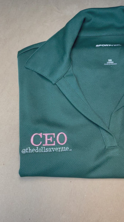 Polo shirt with your embroidered logo