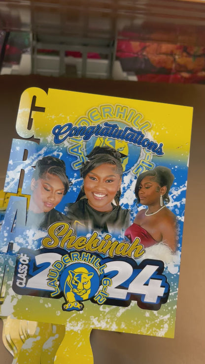 Grad fan keepsakes 5 for $50