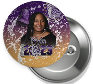 Nyla's Full-Color Buttons  3 inch Custom Buttons 10 for $30