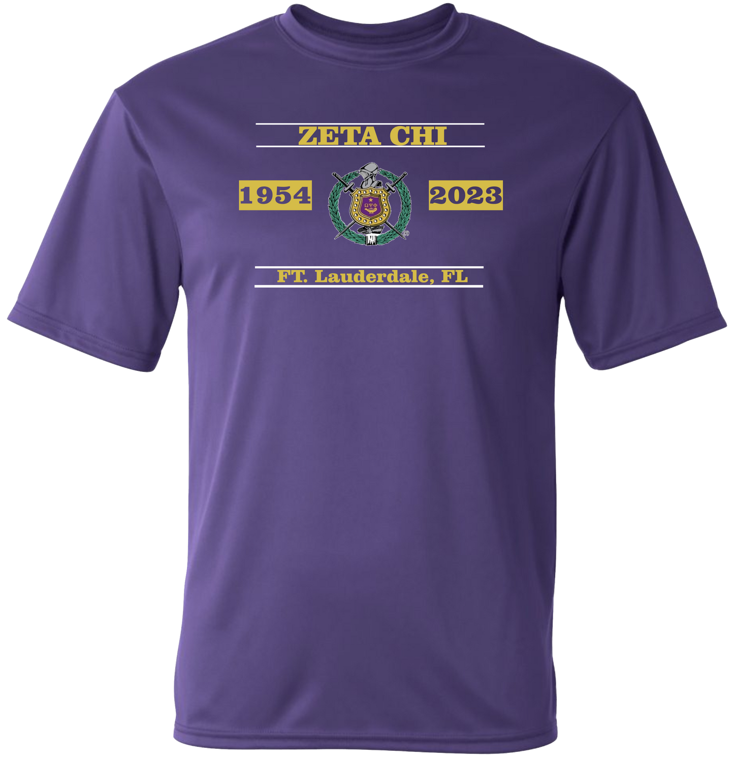 Zeta Chi Chapter "Fort Lauderdale" Purple